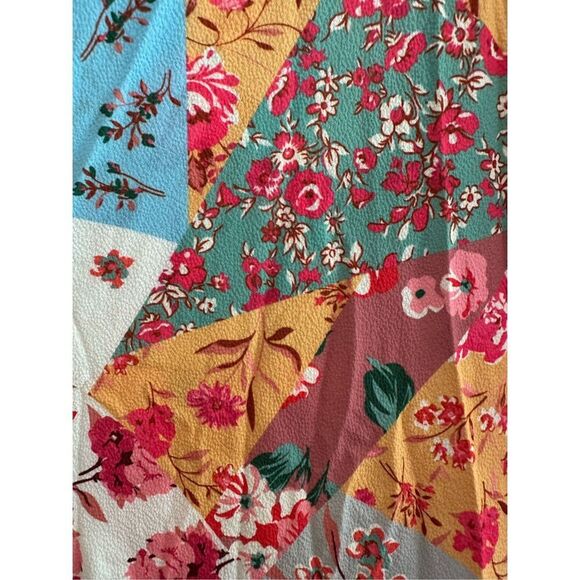 Size XL/1XL Umgee Mixed Patch Floral Print Kimono - Picture 7 of 8